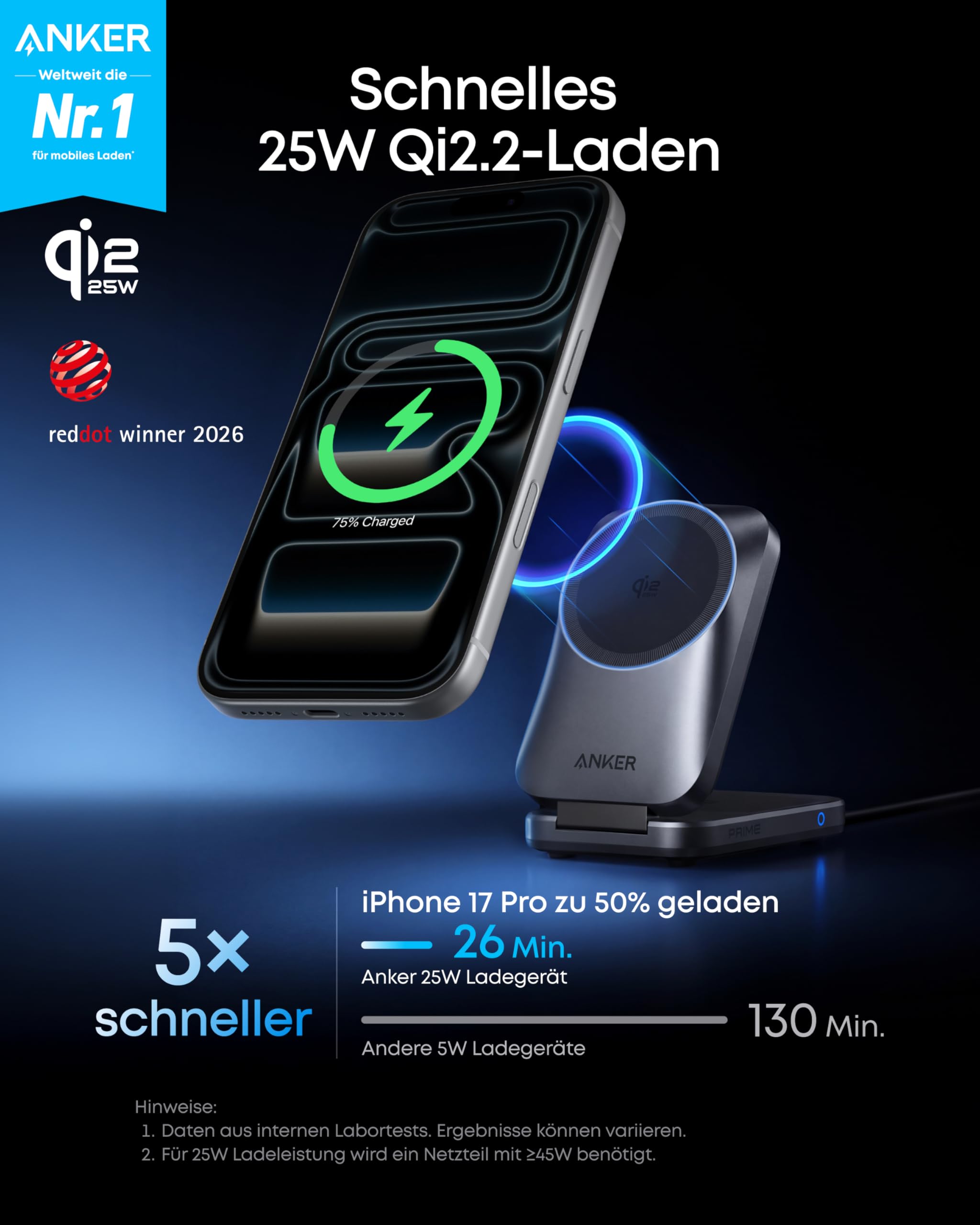 anker-prime-3-in-1-ladestation-maggo-mit-aircool-25w-qi2-2-kabellos-faltbar-mags image 2