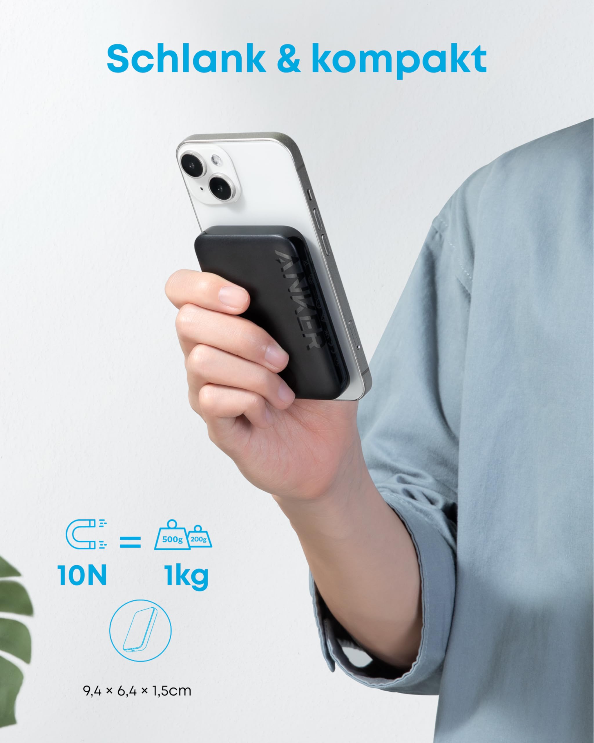 anker-321-powercore-magnetic-5k-magnetische-power-bank-5000mah-kabelloses-maggo- image 2