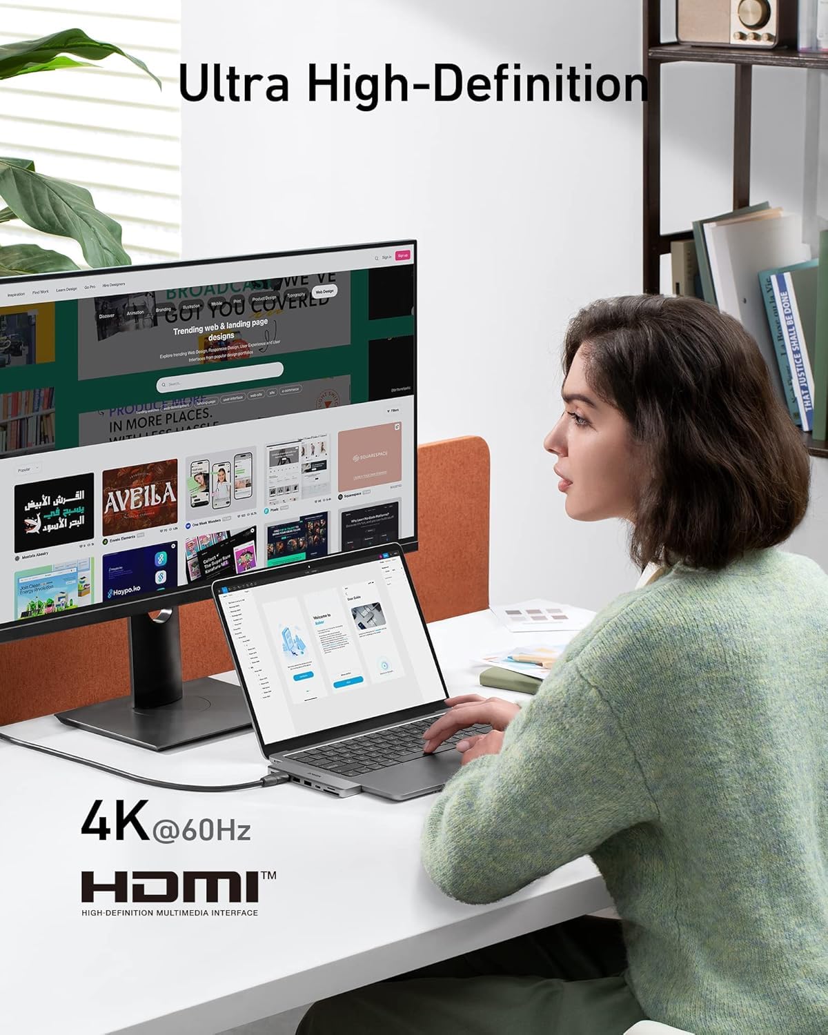 anker-547-usb-c-hub-7-in-2-f-r-macbook-thunderbolt-4-kompatibel-4k-hdmi-100-w-po image 4