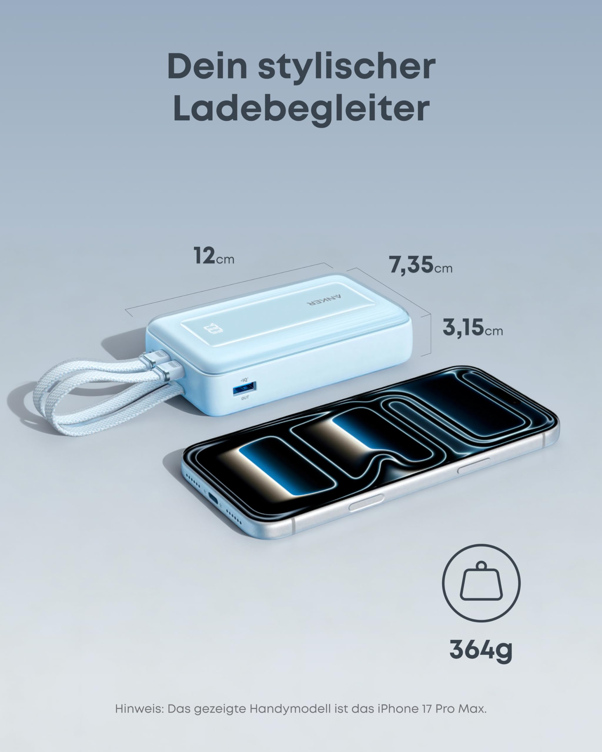 anker-zolo-powerbank-20000-mah-2025-upgrade-45w-schnellladung-mit-zwei-integrier image 7
