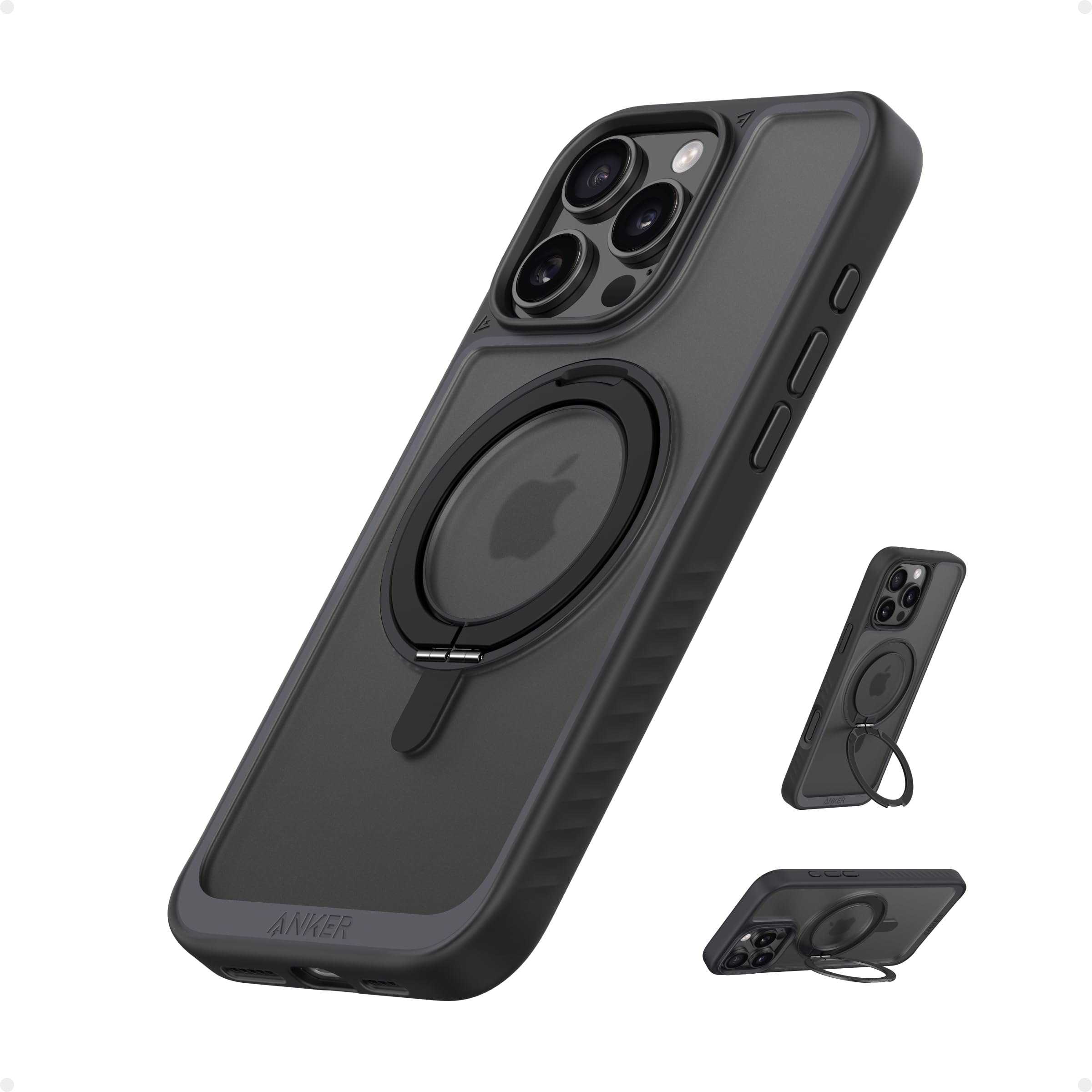 anker-ultra-magnetic-h-lle-f-r-iphone-16-pro-max-360-ring-st-nder-milit-rg-schoc image 1