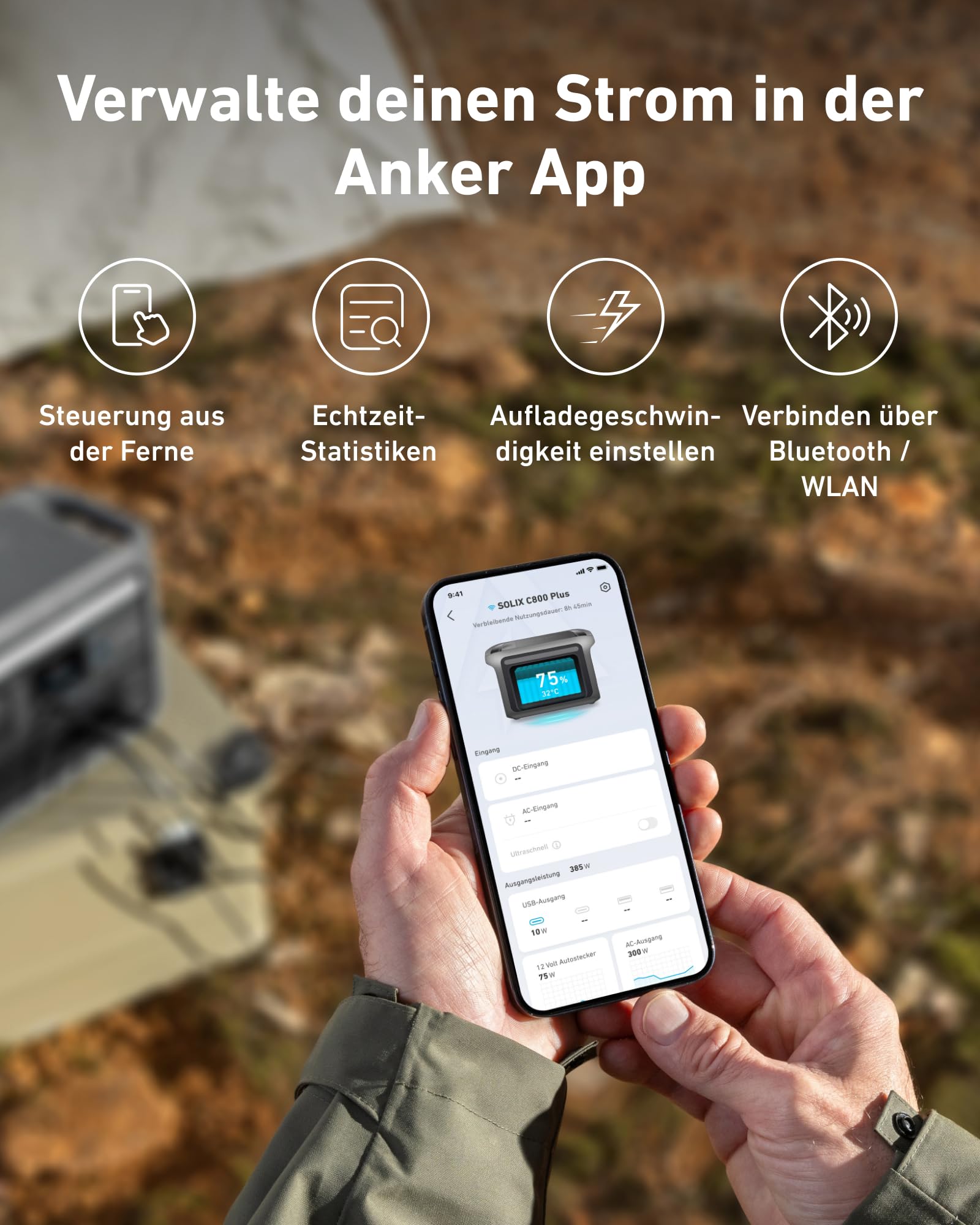 anker-solix-c800-plus-tragbare-powerstation-mit-campingbeleuchtung-768wh-lifepo4 image 7