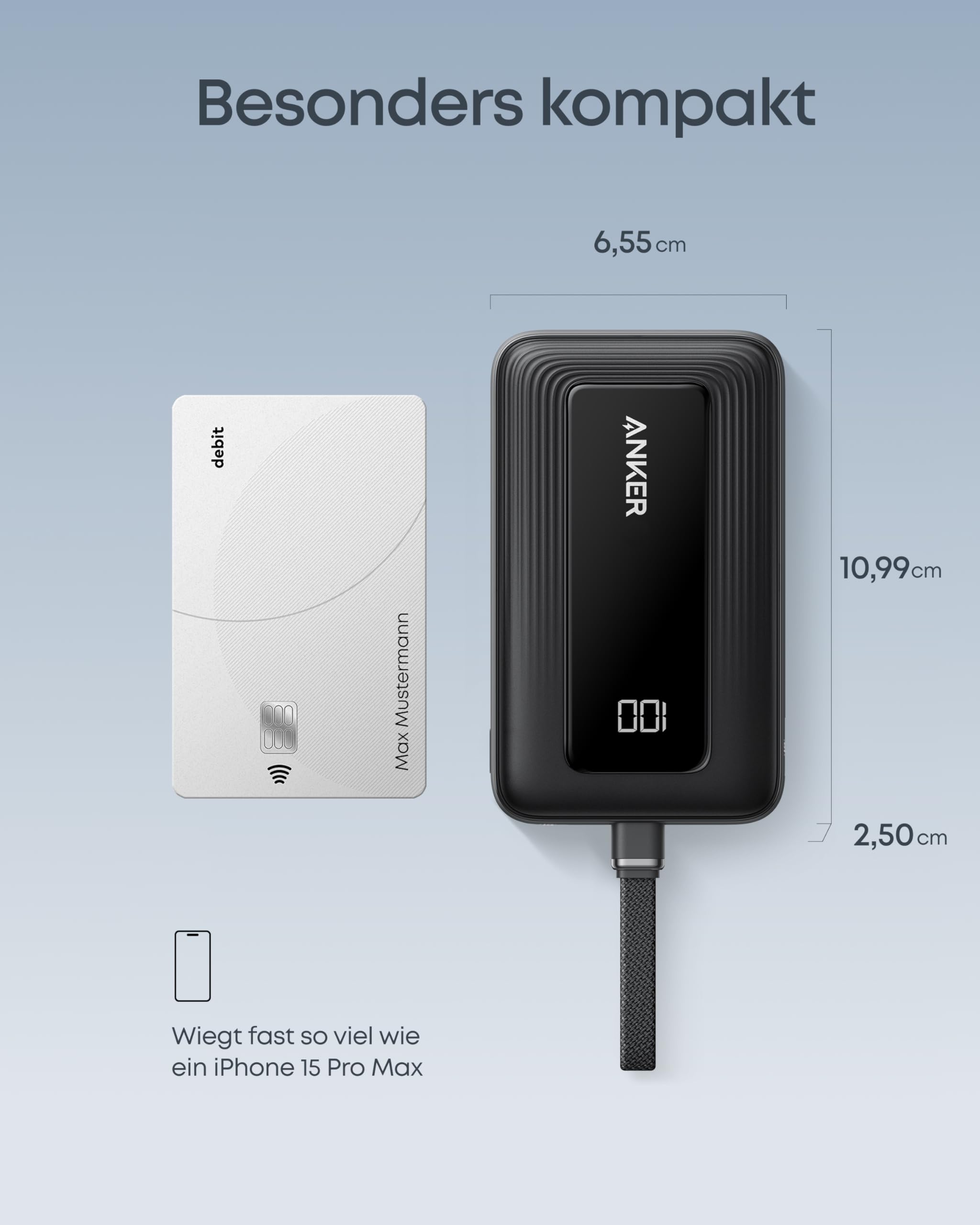 anker-zolo-powerbank-10-000mah-30w-mit-integriertem-usb-c-kabel-usb-c-in-out-bid image 6