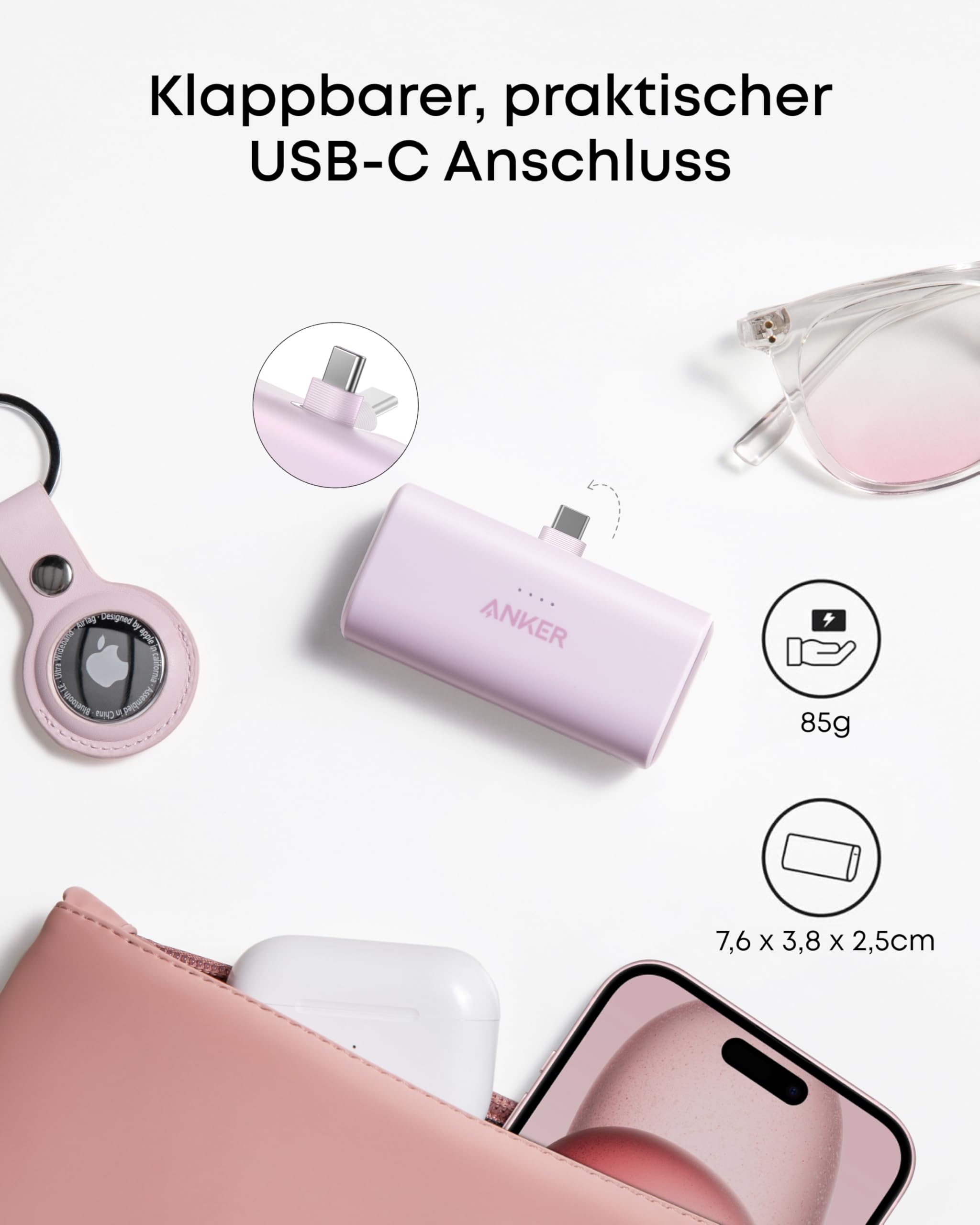 anker-nano-powerbank-5000mah-22-5w-mit-integriertem-faltbarem-usb-c-stecker-powe image 3