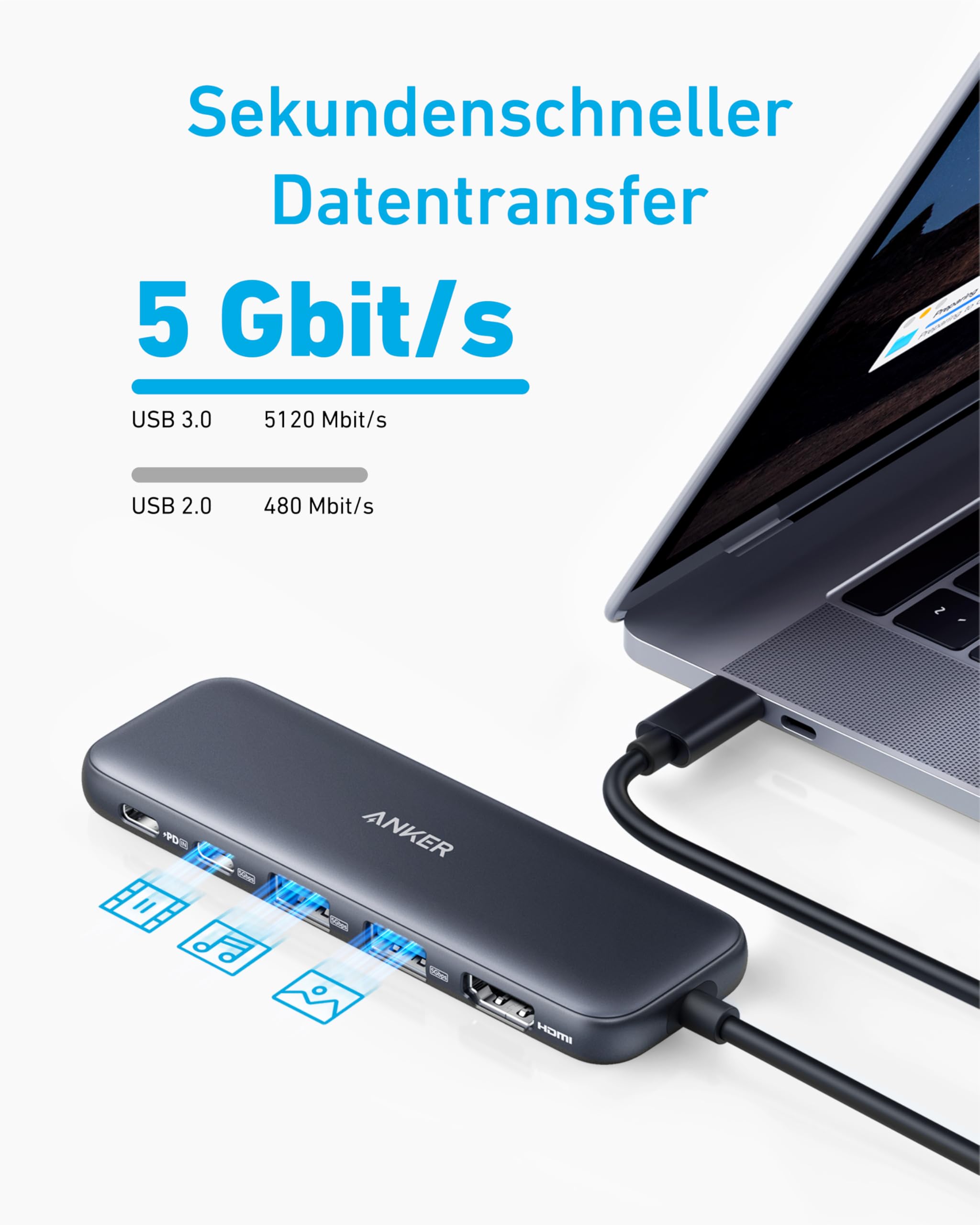anker-332-usb-c-hub-5-in-1-mit-4k-hdmi-5-gbit-s-datenanschluss-2-usb-a-ports-und image 5