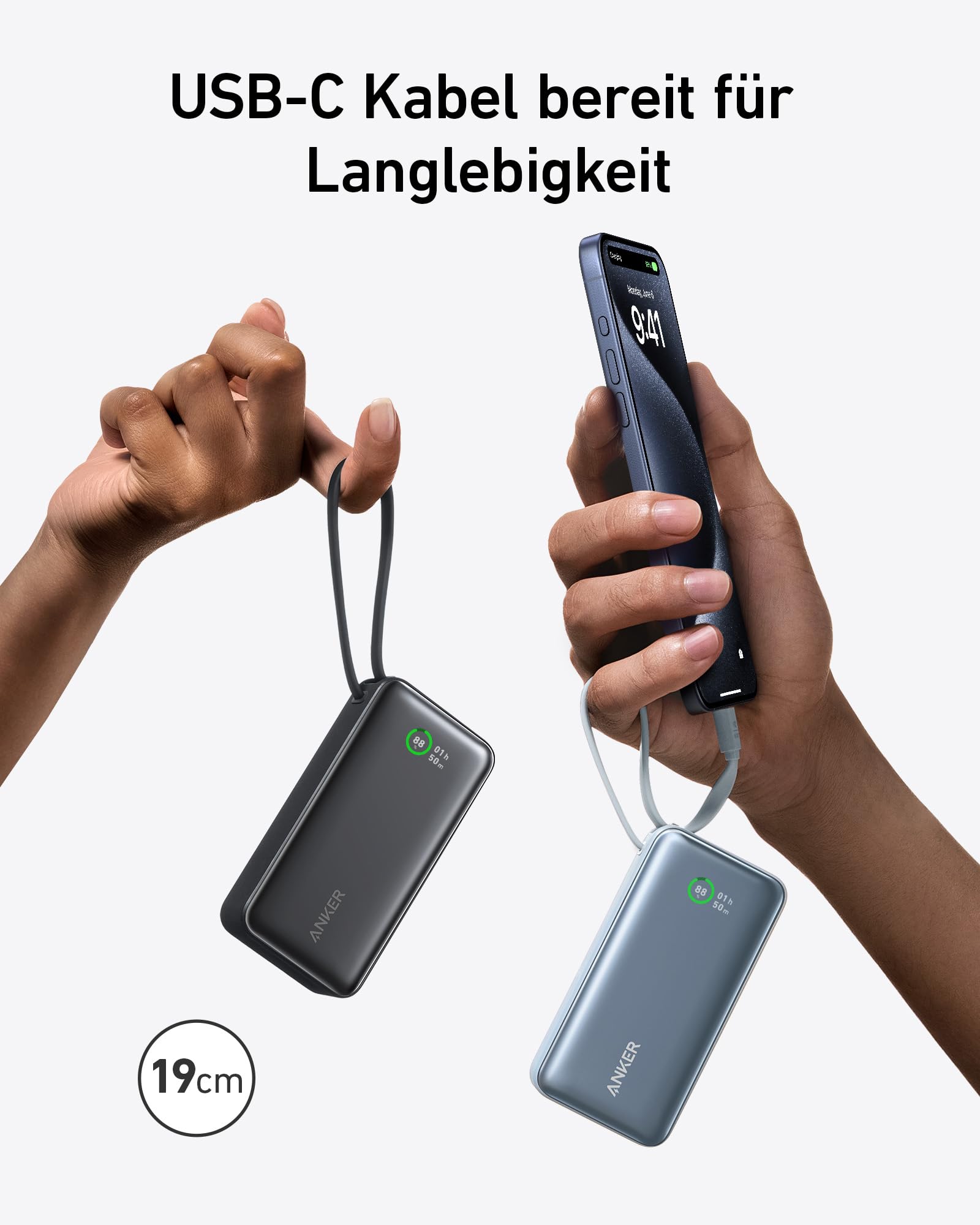 anker-nano-powerbank-10-000mah-mit-integriertem-usb-c-kabel-30w-pd-bidirektional image 3