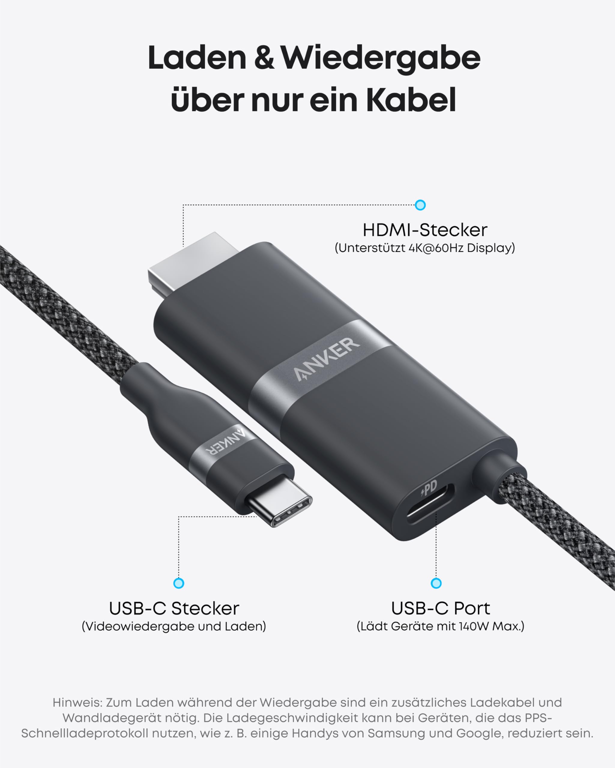anker-nano-usb-c-auf-hdmi-kabel-adapter-90-cm-4k-60hz-mit-140w-pd-schnelllade-po image 2