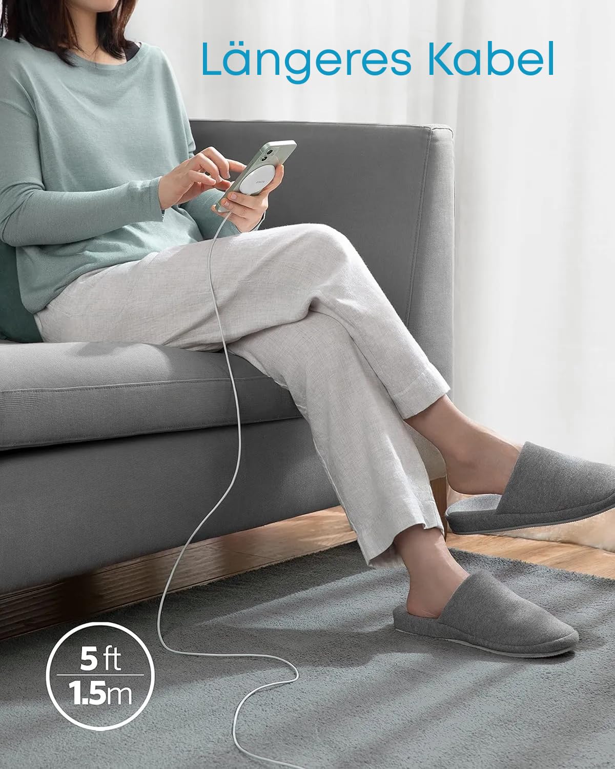 anker-powerwave-magnetisches-kabelloses-ladepad-wireless-charger-mit-1-5-m-usb-c image 4