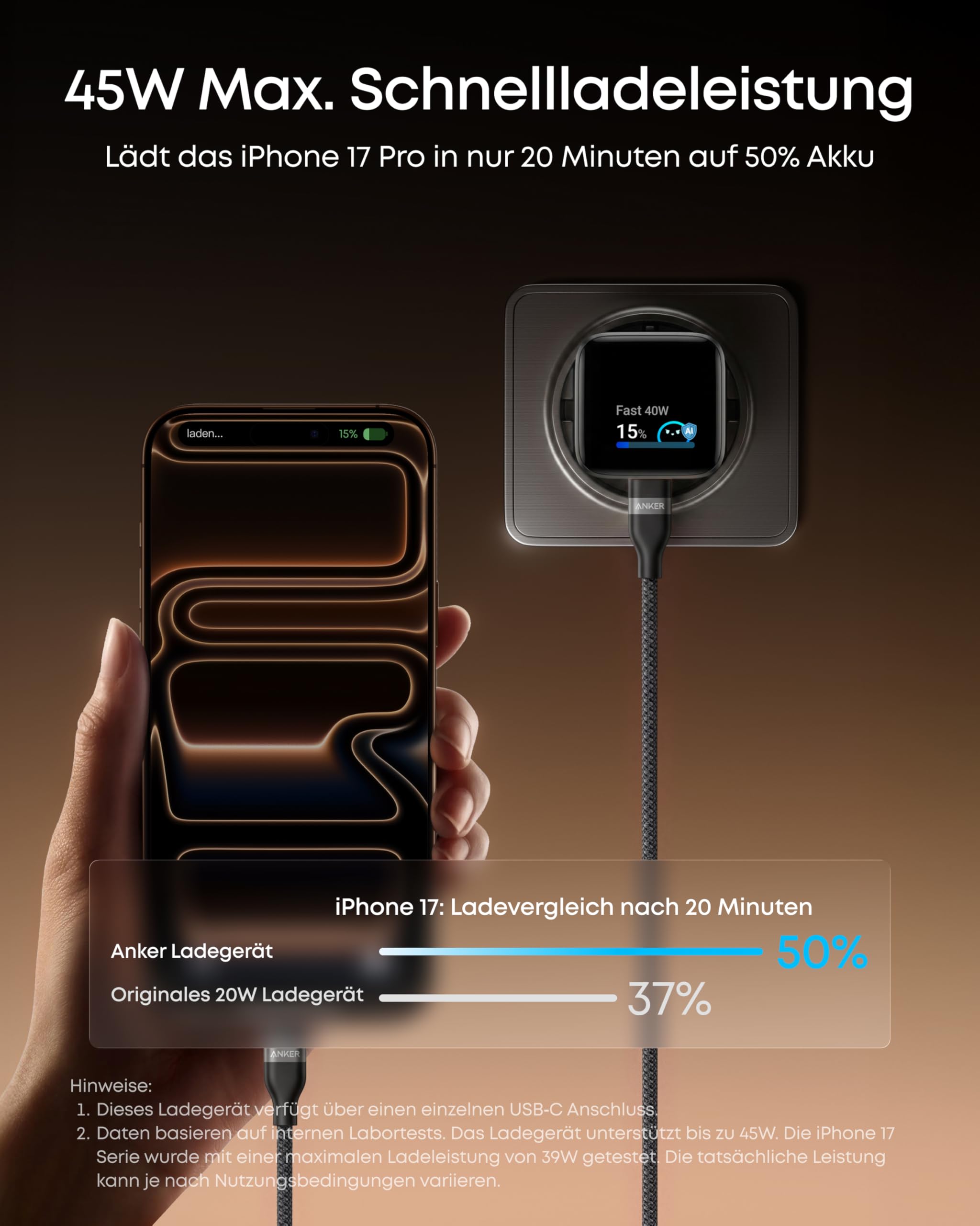 anker-nano-45w-usb-c-smart-ladeger-t-mit-display-intelligenter-iphone-erkennung- image 3