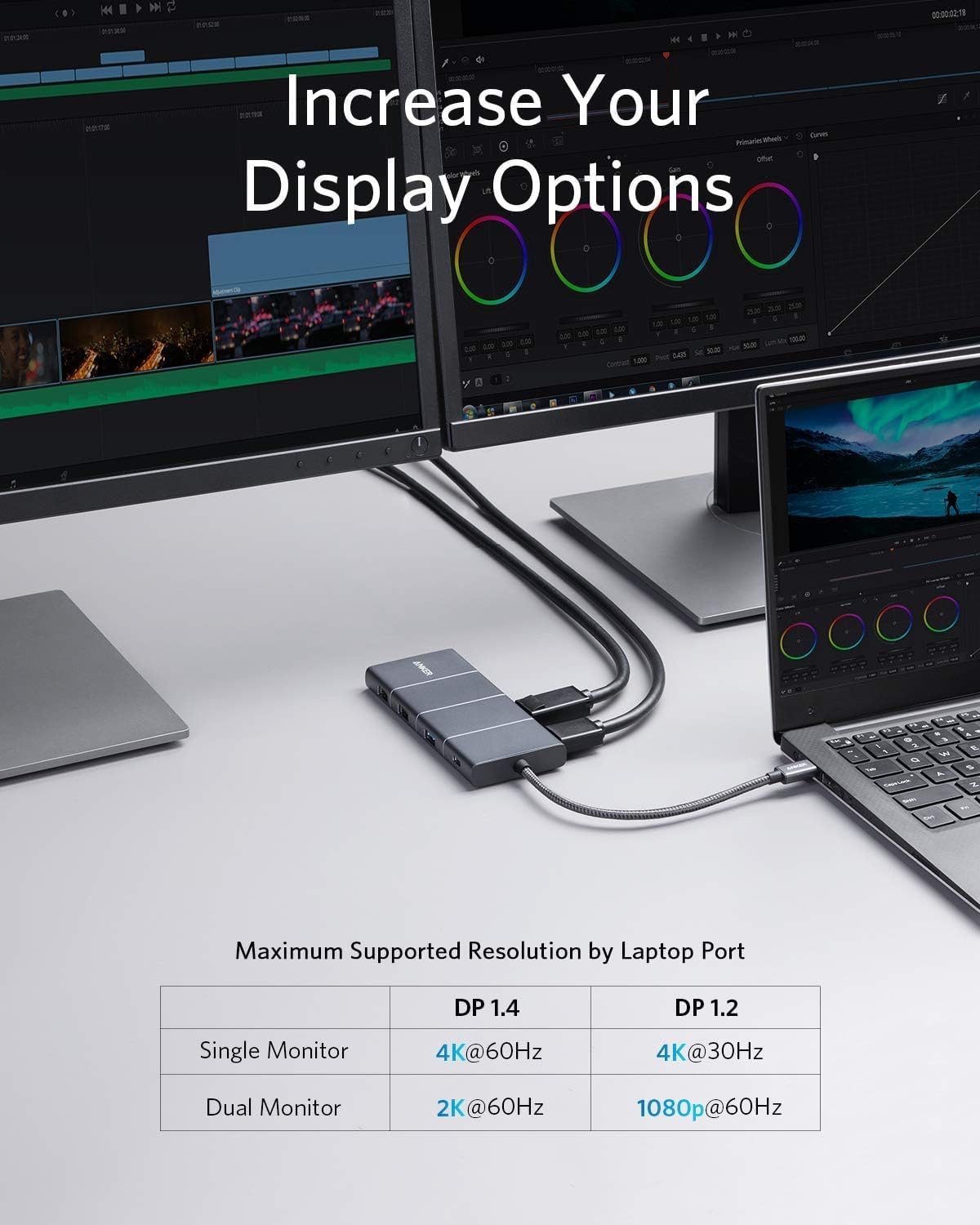 anker-powerexpand-11-in-1-usb-c-hub-4k-60hz-hdmi-displayport-85w-pd-ethernet-sd- image 5