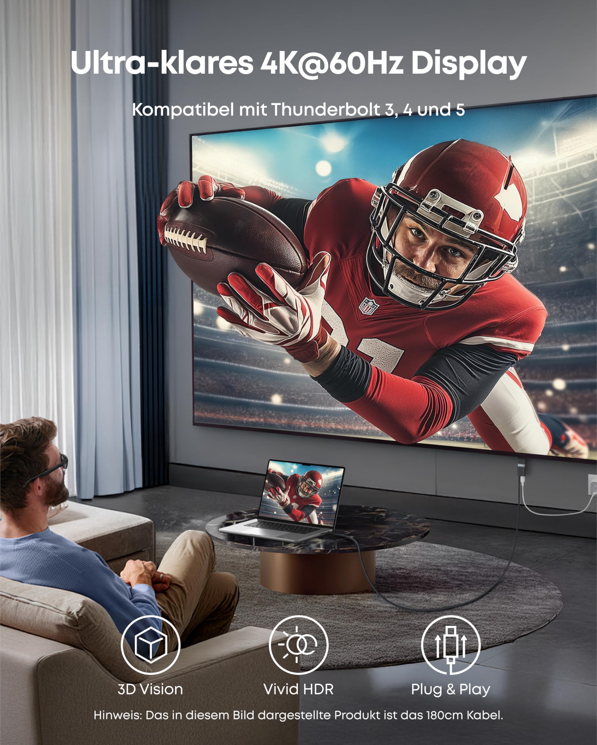 anker-nano-usb-c-auf-hdmi-kabel-adapter-90-cm-4k-60hz-mit-140w-pd-schnelllade-po image 5