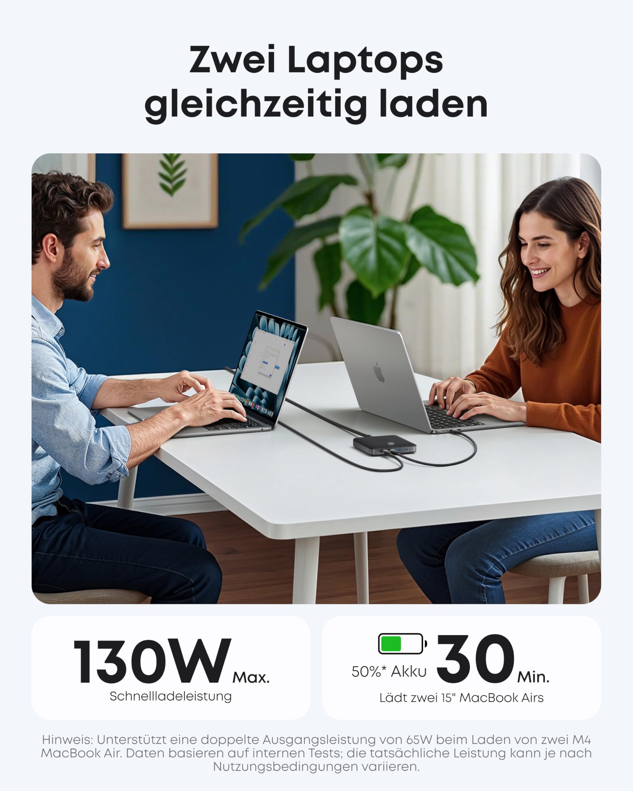 anker-nano-130w-ladestation-6-port-ladeger-t-mit-4-usb-c-und-2-usb-a-130w-leistu image 4