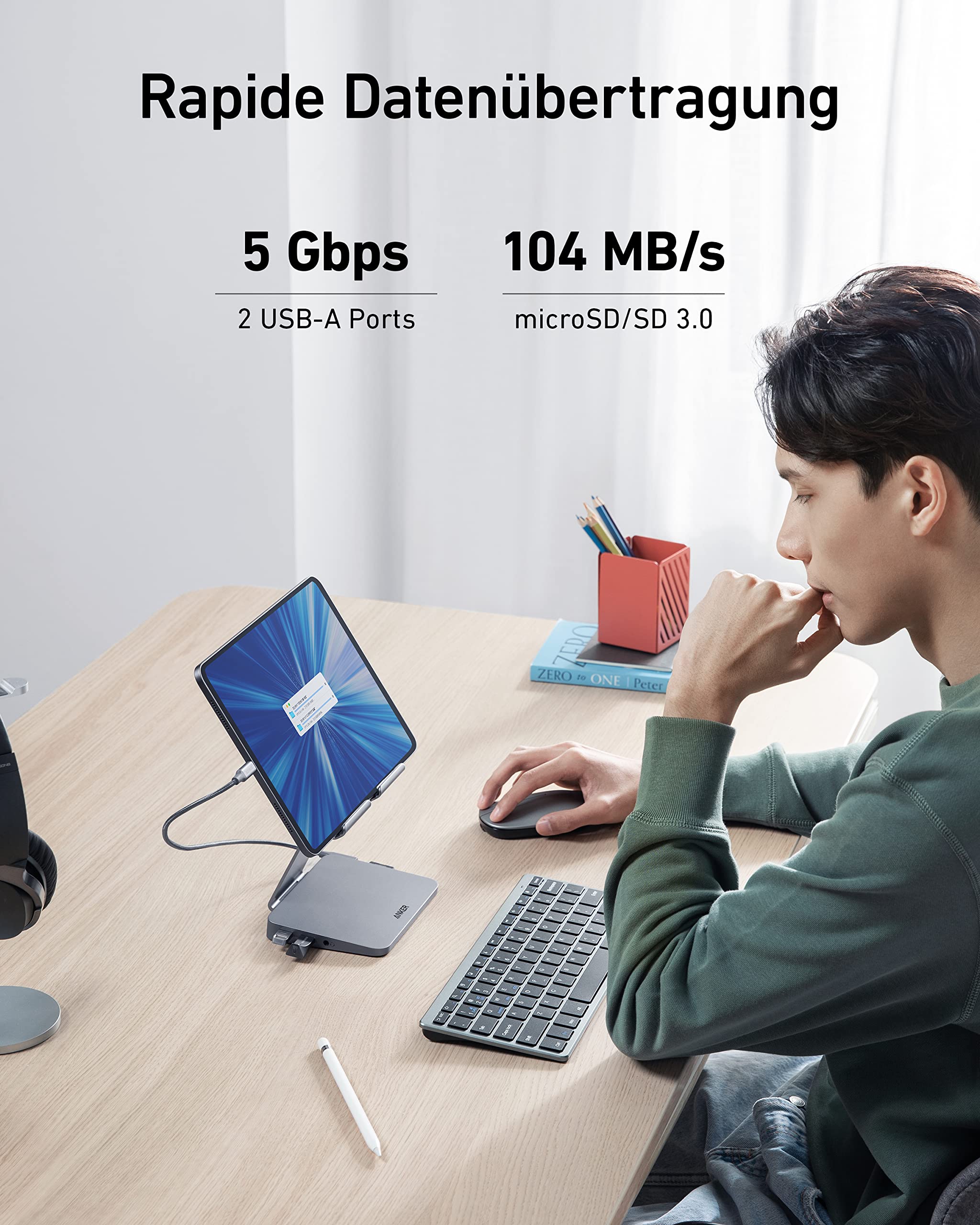 anker-551-8-in-1-usb-c-hub-mit-einklappbarer-tablet-halterung-4k-hdmi-100w-power image 5