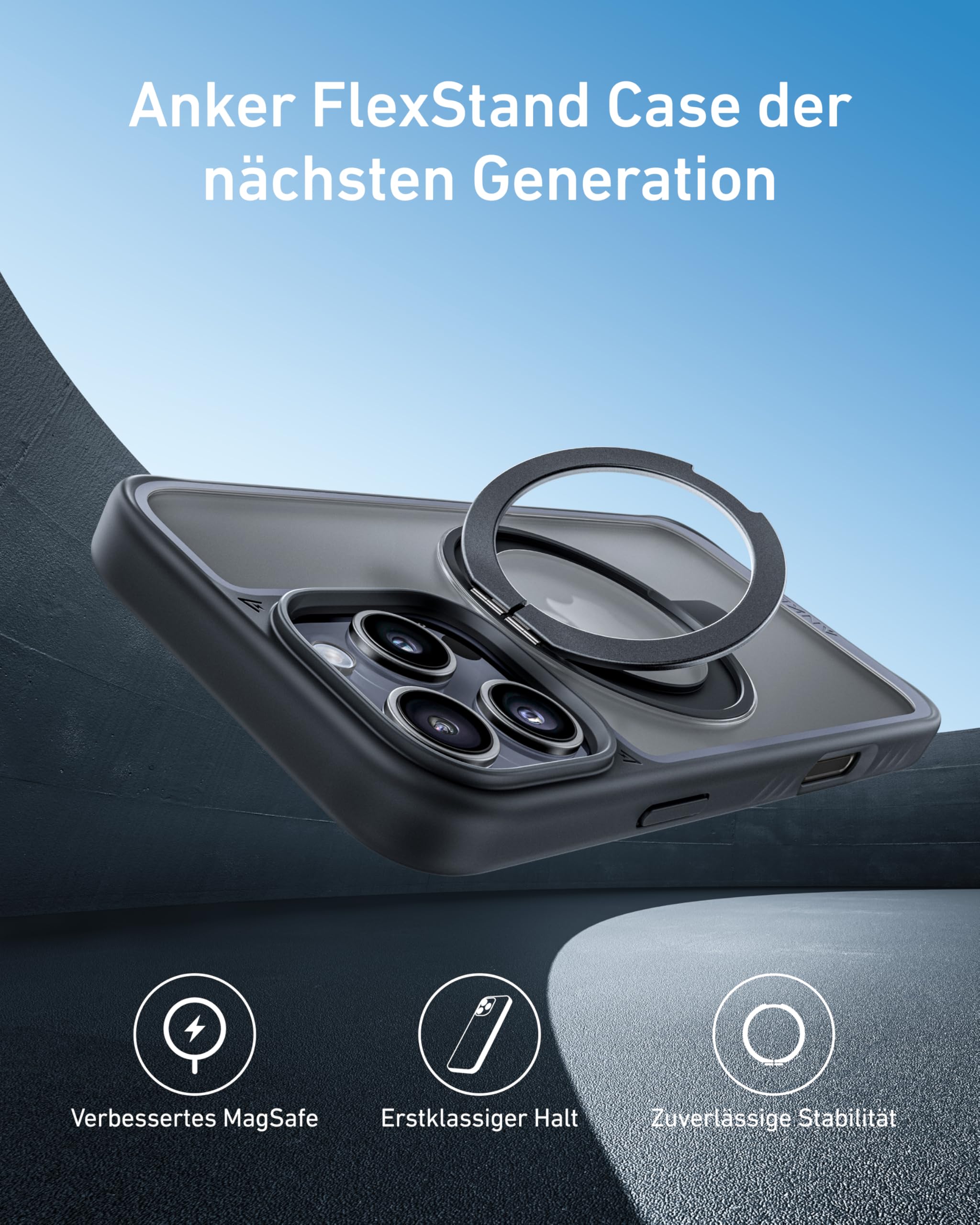 anker-ultra-magnetic-h-lle-f-r-iphone-16-pro-max-360-ring-st-nder-milit-rg-schoc image 2