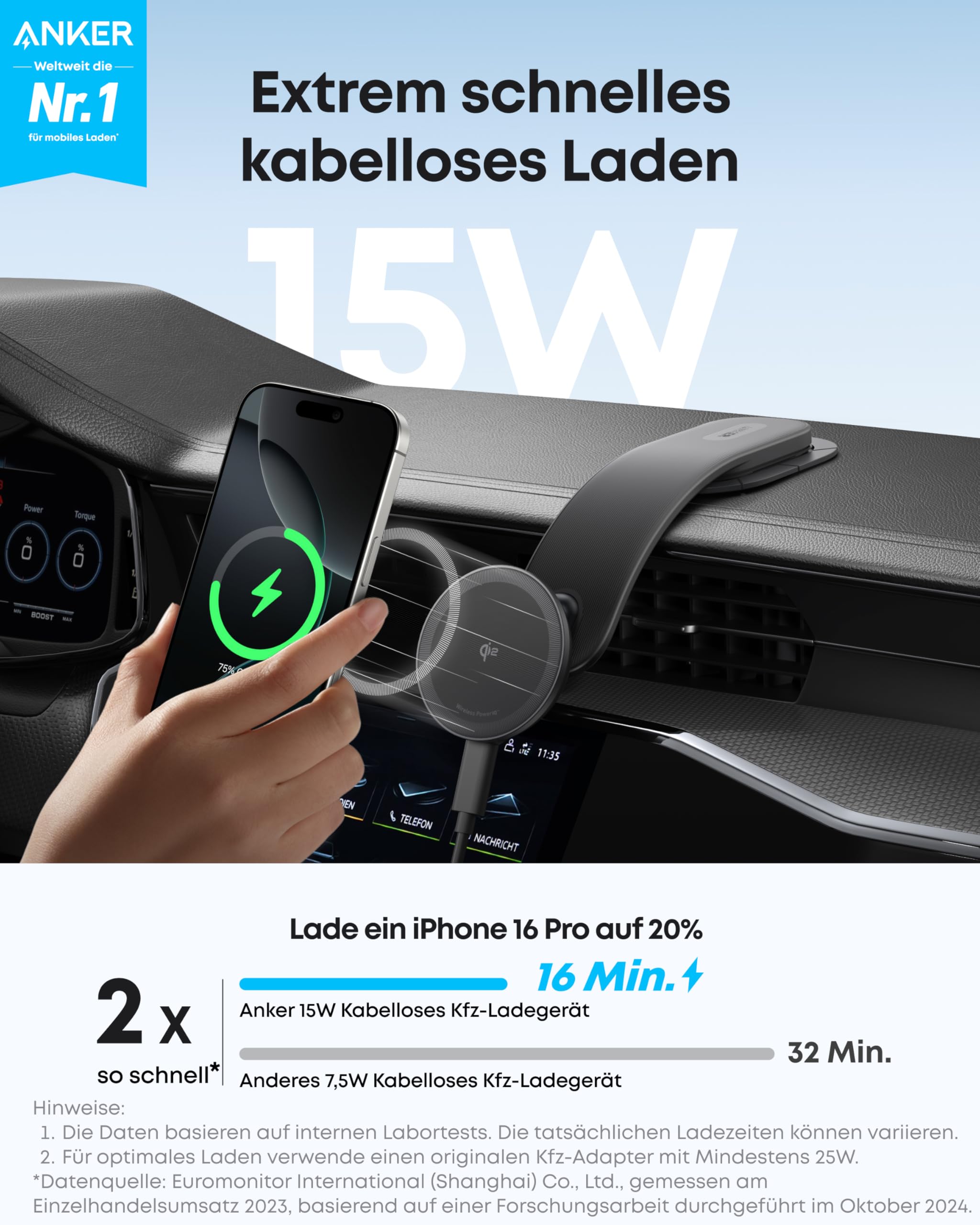 anker-nano-kabelloses-kfz-ladeger-t-magnetische-autohalterung-mit-abnehmbarem-pa image 2