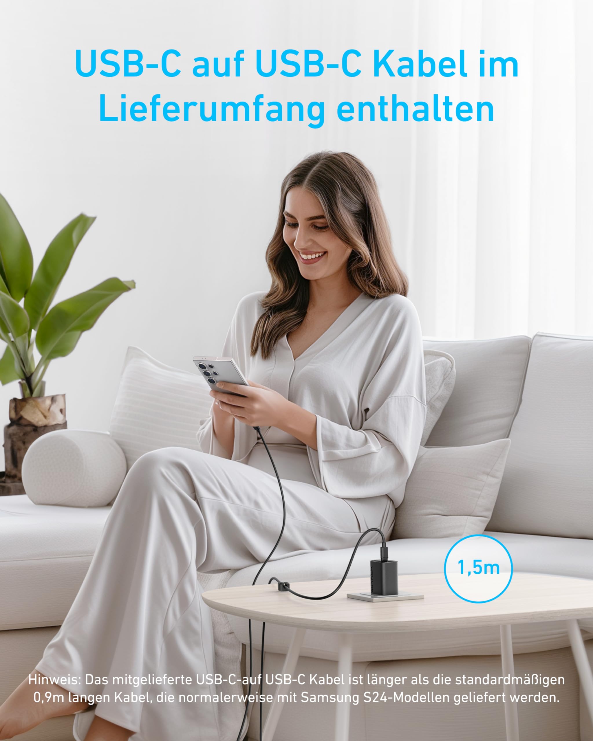 anker-45w-usb-c-ladeger-t-mit-pps-schnellladen-1-5-m-usb-c-kabel-inklusive image 5