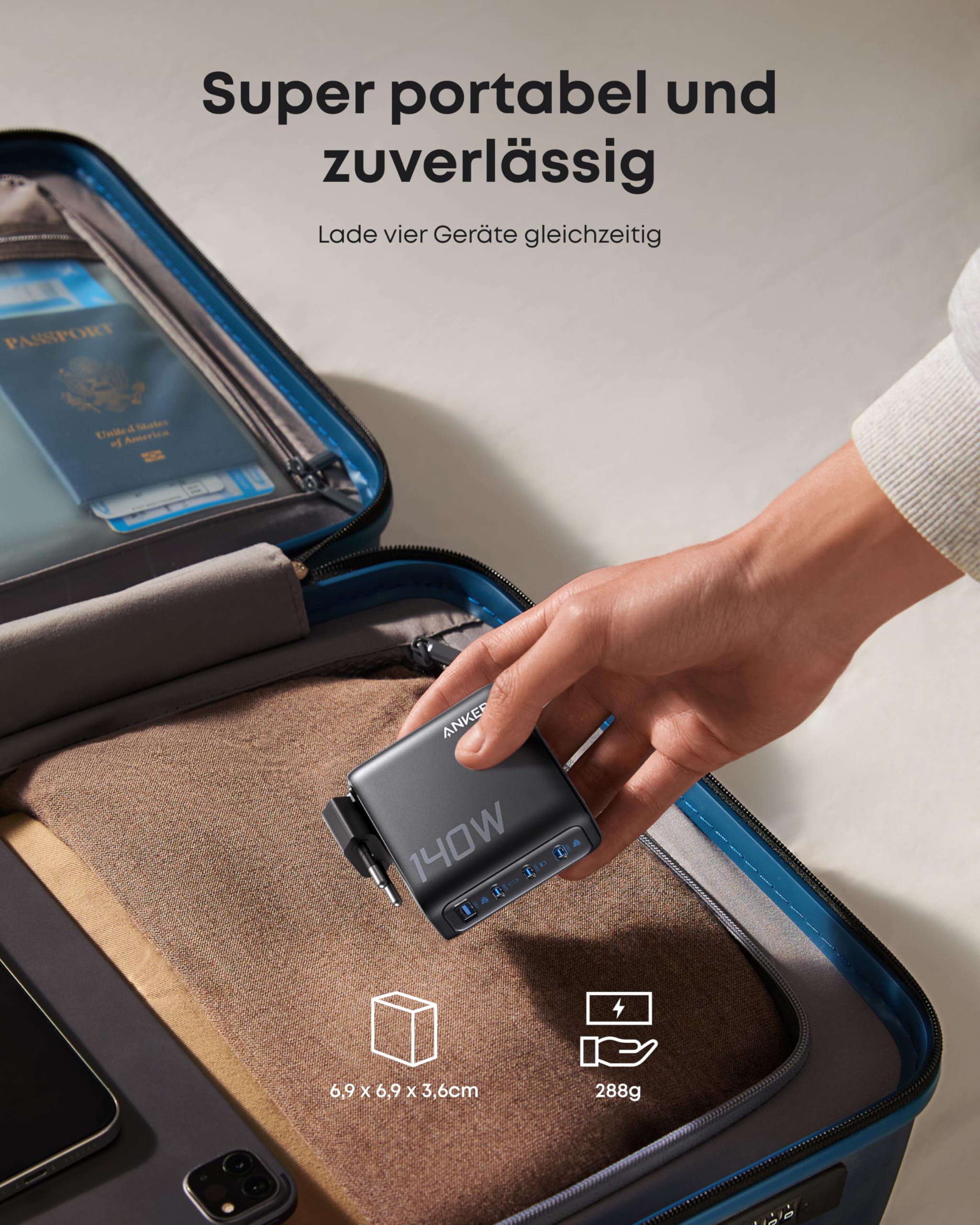 anker-140w-usb-c-ladeger-t-4-port-gan-netzteil-mit-farbdisplay-touch-control-und image 6