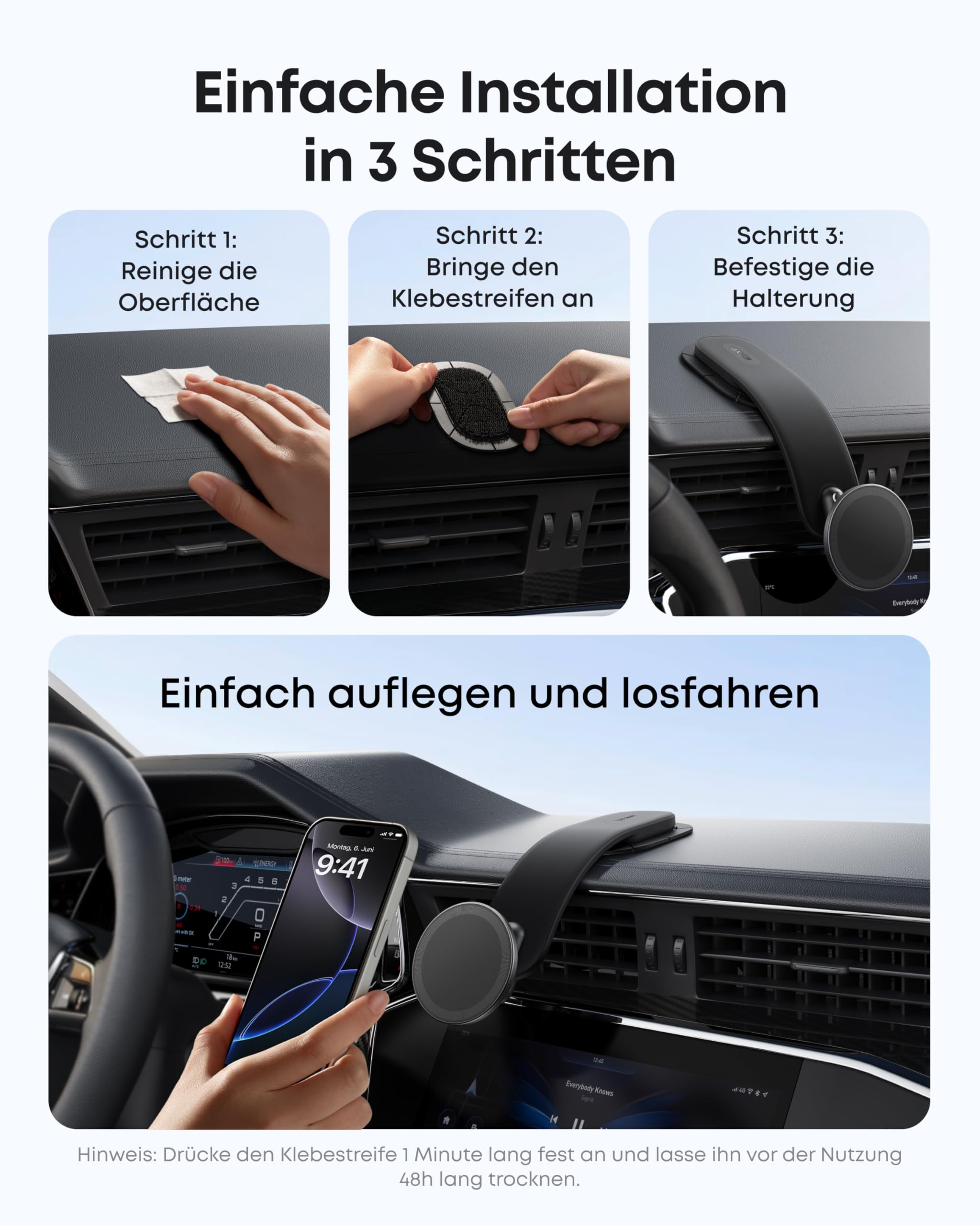 anker-nano-magnetische-autohalterung-abnehmbar-360-verstellbar-mit-alu-halterung image 6