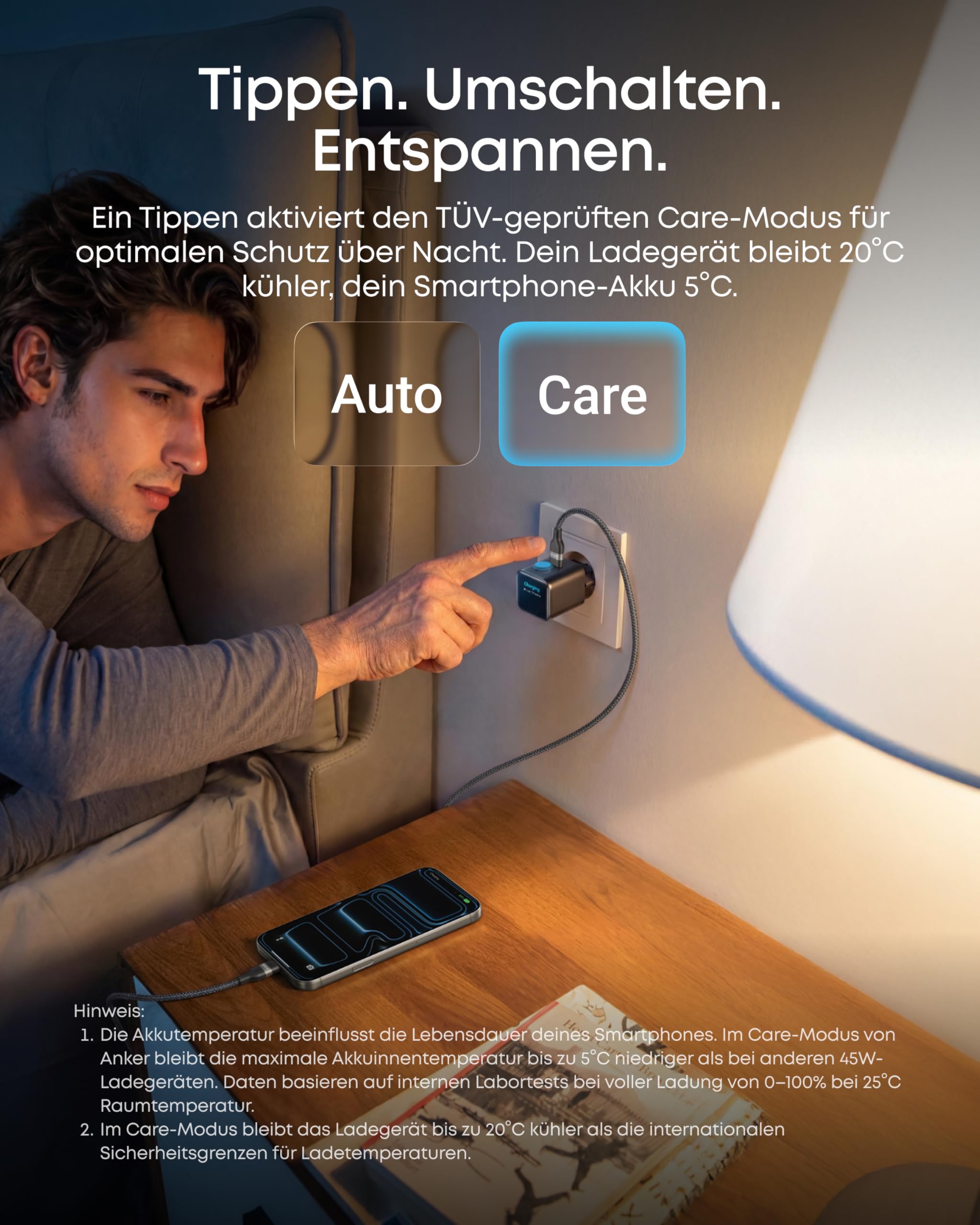 anker-nano-45w-usb-c-smart-ladeger-t-mit-display-intelligenter-iphone-erkennung- image 4
