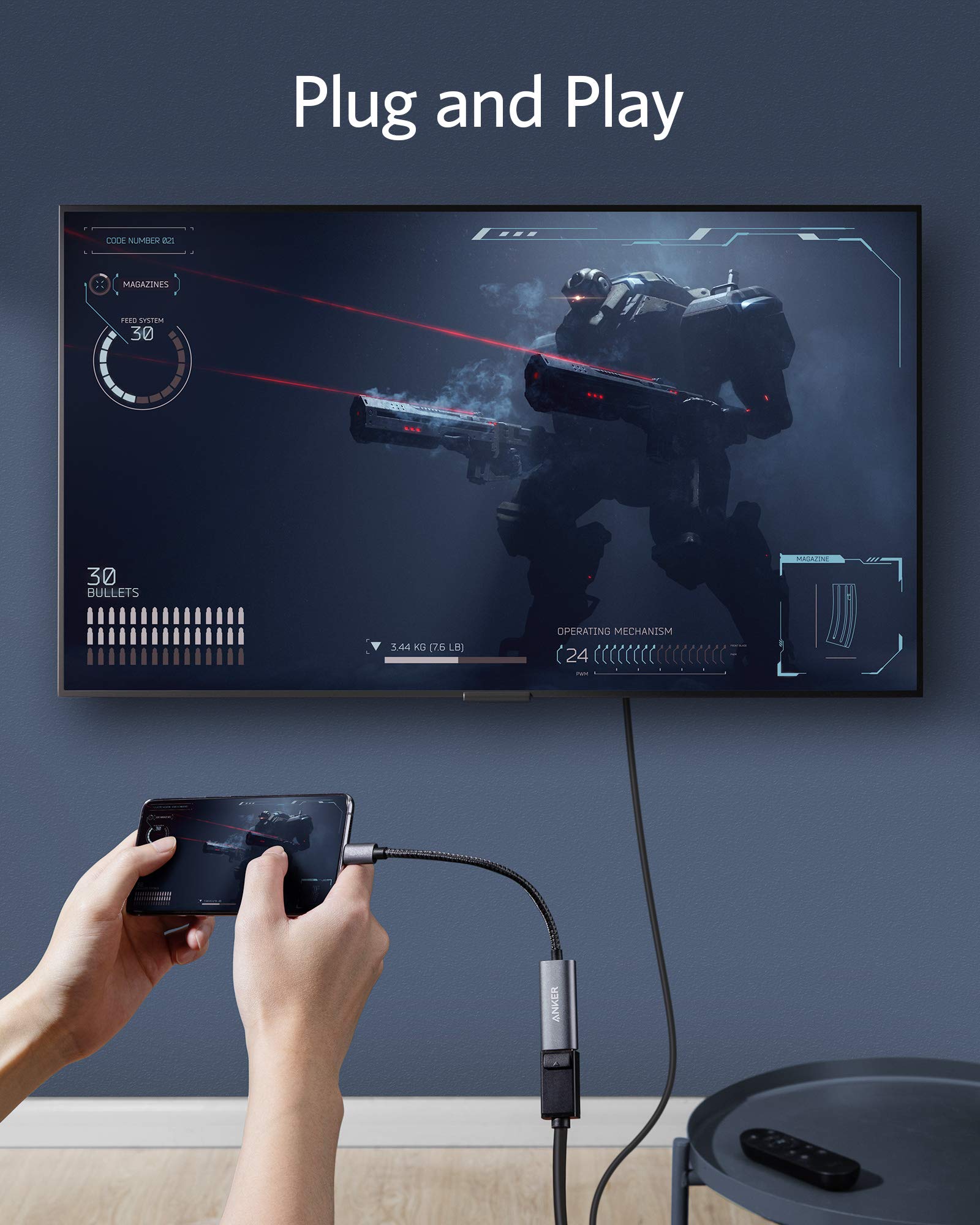 anker-powerexpand-usb-c-auf-displayport-adapter-aluminium-usb-c-hub-mit-4k-60hz- image 4