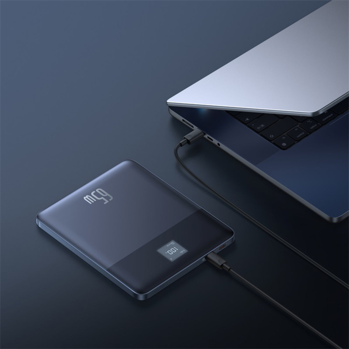 baseus-blade-2-smart-powerbank-12000-mah-65-w-laptop-powerbank-mit-app-steuerung image 8