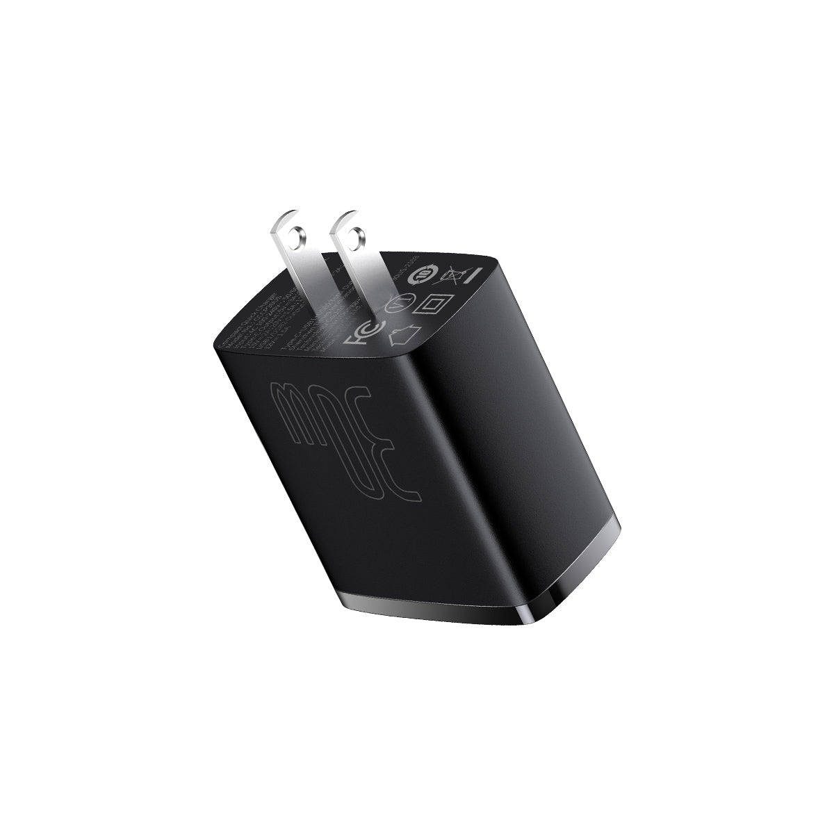 baseus-compact-3-ports-fast-charger-30w-pd-wandladeger-t-mit-intelligenter-leist image 3