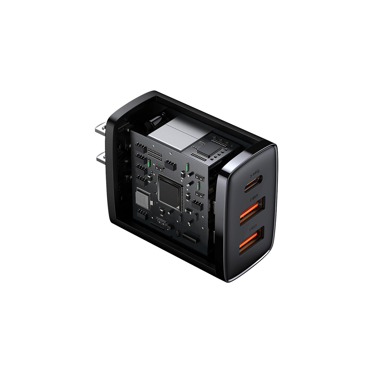 baseus-compact-3-ports-fast-charger-30w-pd-wandladeger-t-mit-intelligenter-leist image 7