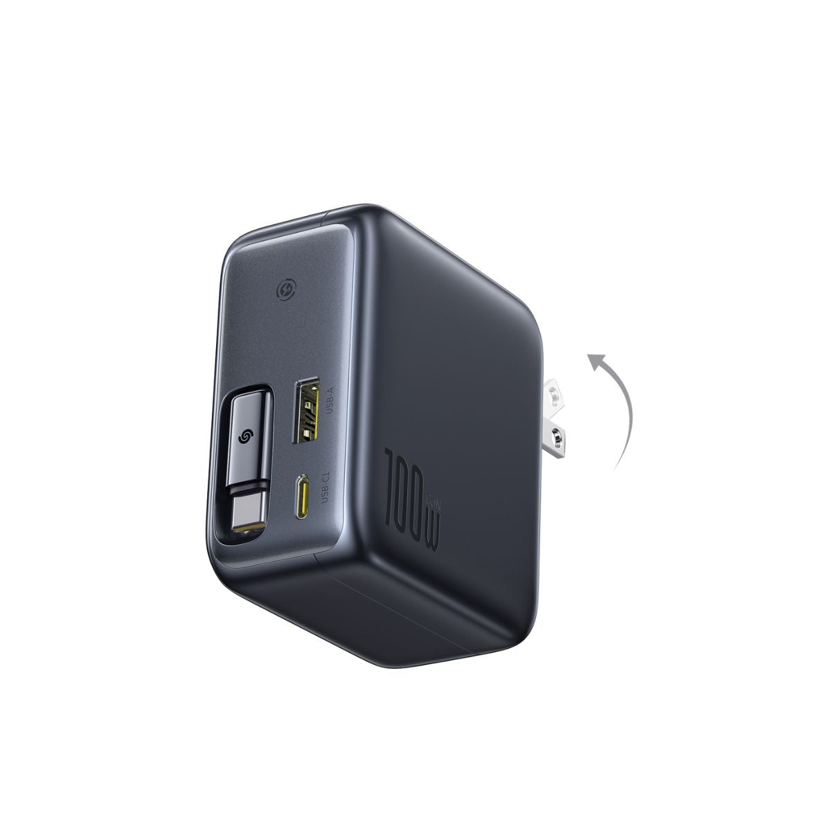 baseus-enercore-cj11-ladeger-t-100w-mit-einziehbarem-kabel-2x-usb-c-usb-a image 4