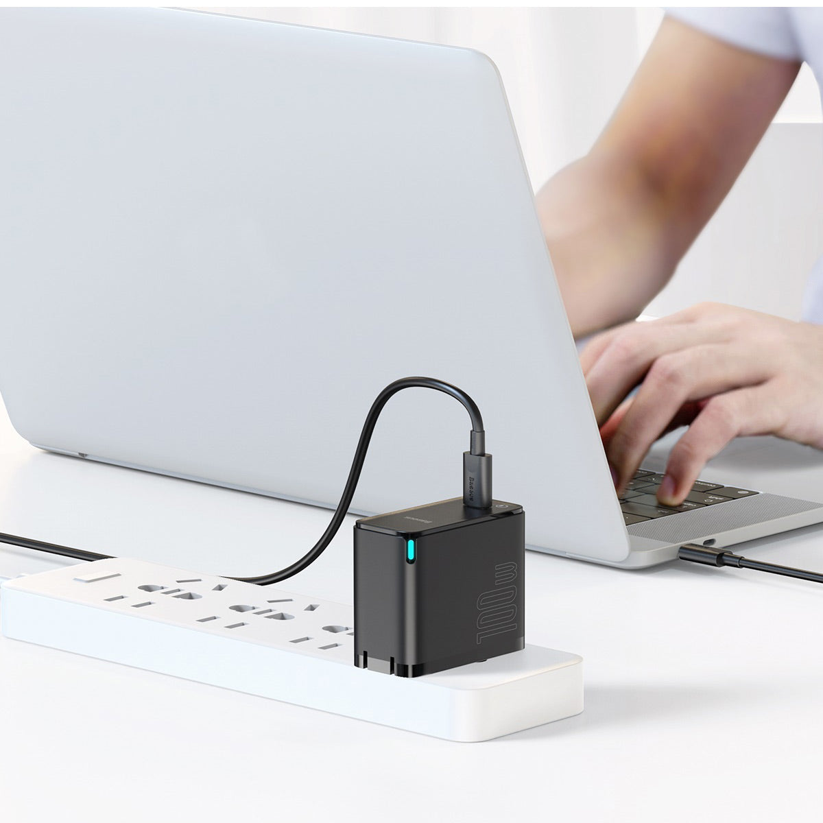 baseus-gan2-usb-c-fast-charger-100w-gan-ii-schnellladeger-t-mit-quick-charge-5-0 image 7