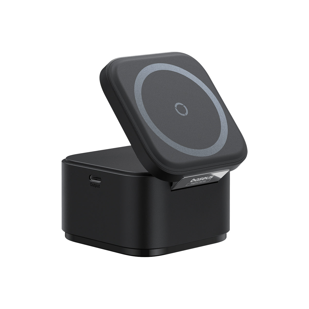 baseus-magpro-2-in-1-magnetische-wireless-ladestation-25w-2-in-1-lader-mit-integ image 2