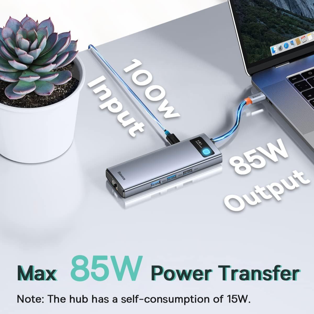 baseus-metal-gleam-series-9-in-1-usb-c-hub-9-in-1-dockingstation-mit-4k-60hz-hdm image 5