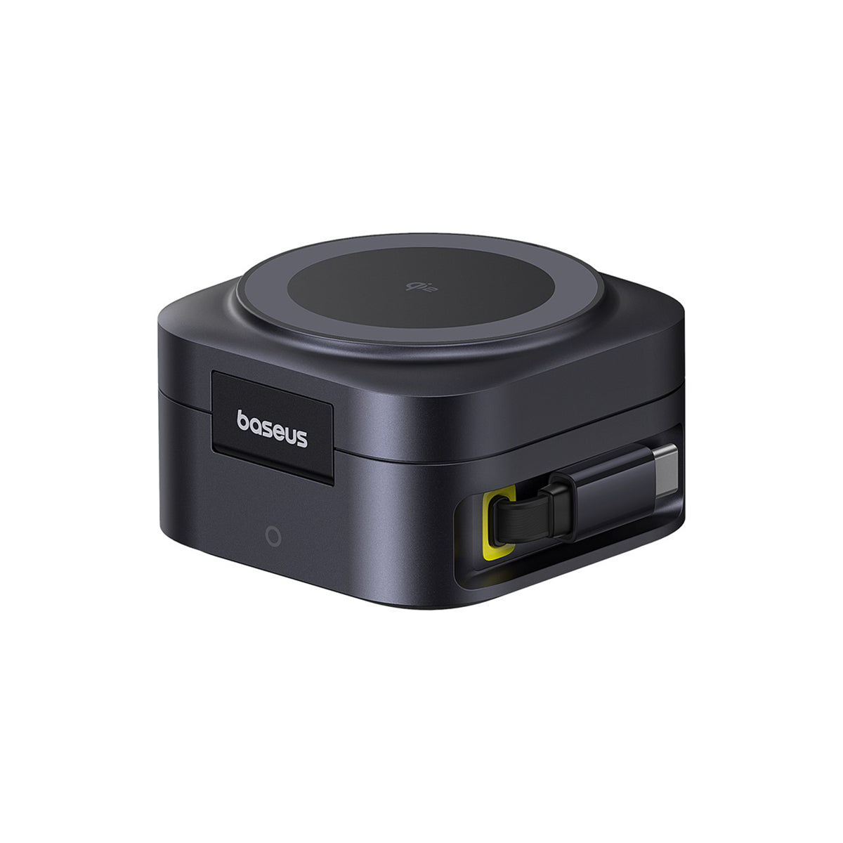 baseus-picogo-2-in-1-magnetische-wireless-ladestation-qi2-15w-mit-67w-usb-c-lade image 3