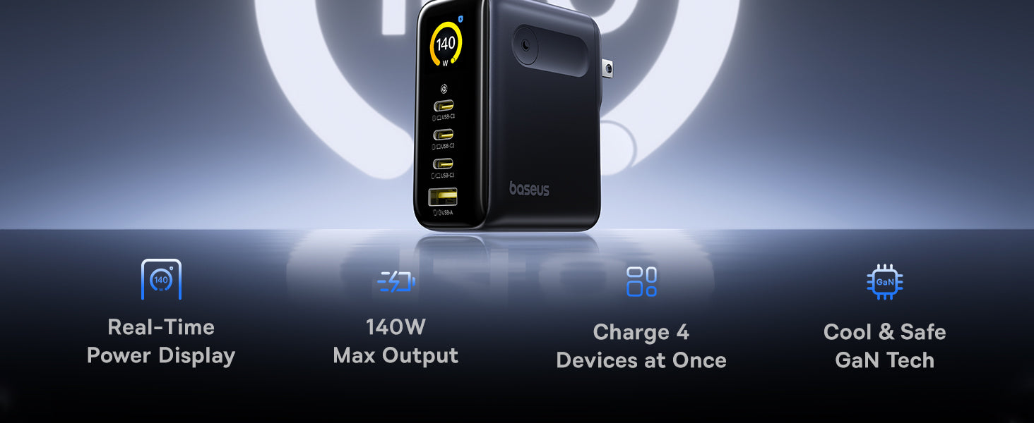 baseus-picogo-ah11-fast-charger-3c-u-140w-gan-schnellladeger-t-mit-4-ports-digit image 8