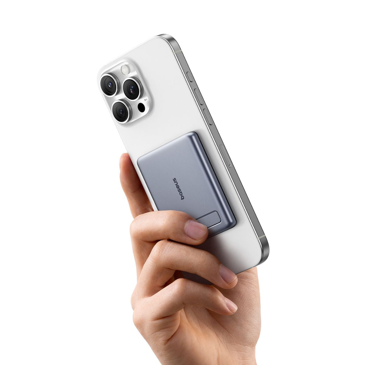 baseus-picogo-am31-mini-magnetische-powerbank-5000mah-20w-mit-qi2-laden-und-kick image 5
