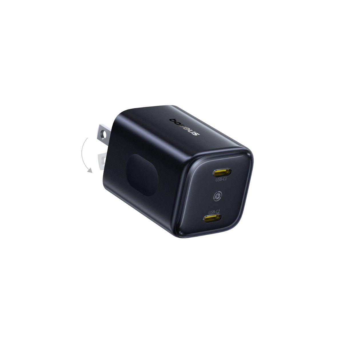 baseus-picogo-an13-45w-fast-charger-2-usb-c-gan-kompaktladeger-t image 3