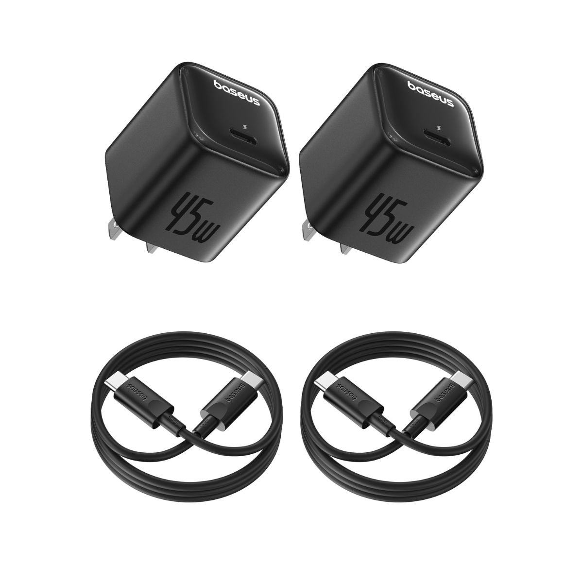 baseus-picogo-gan-usb-c-ladeger-t-45w-2er-pack-kompakt-mit-gan6-technologie-quad image 5