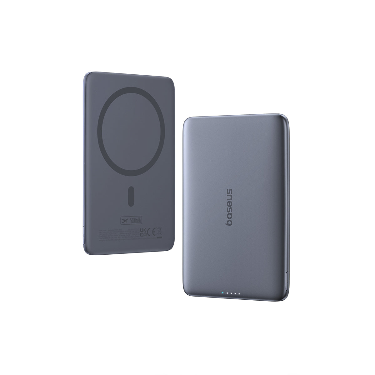 baseus-picogo-ultra-slim-magnetic-power-bank-5000mah-20w-mit-kabelloser-magsafe- image 5
