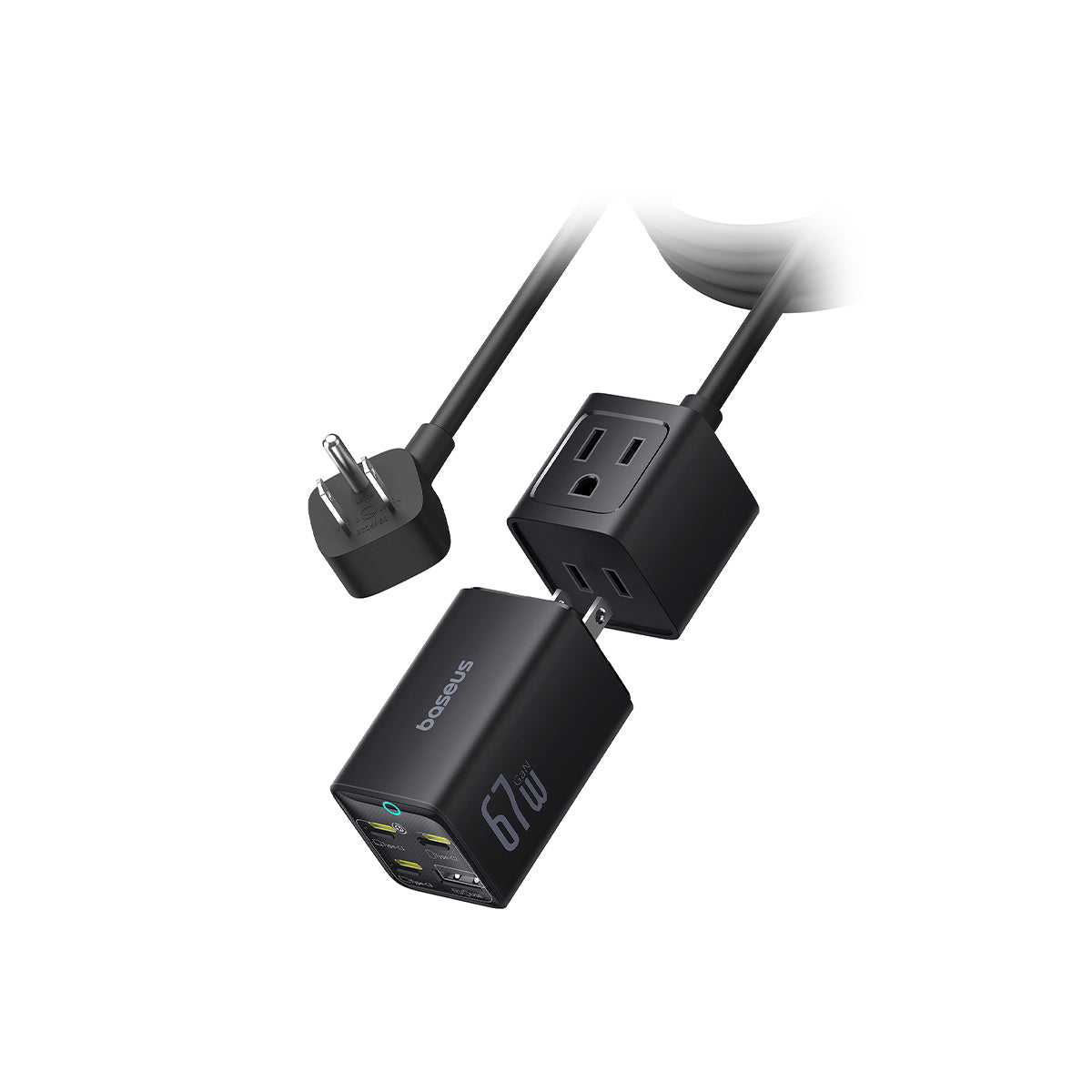baseus-powercombo-mini-5-in-1-steckdosenleiste-mit-67w-ac-1x-usb-a-3x-usb-c-abne image 4