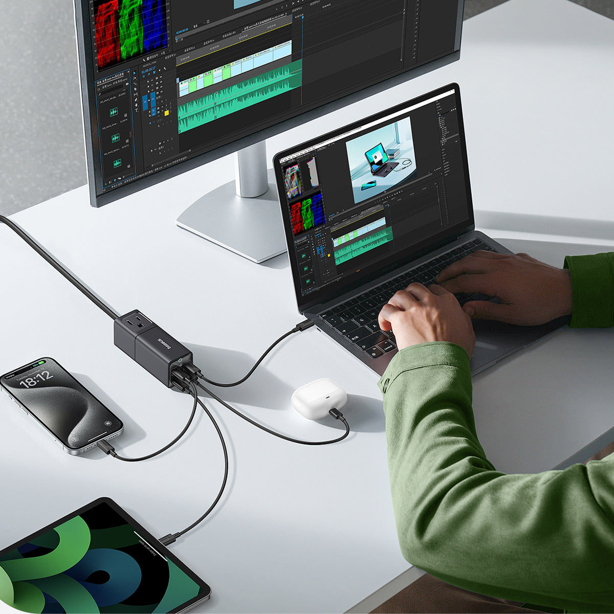 baseus-powercombo-mini-5-in-1-steckdosenleiste-mit-67w-ac-1x-usb-a-3x-usb-c-abne image 7