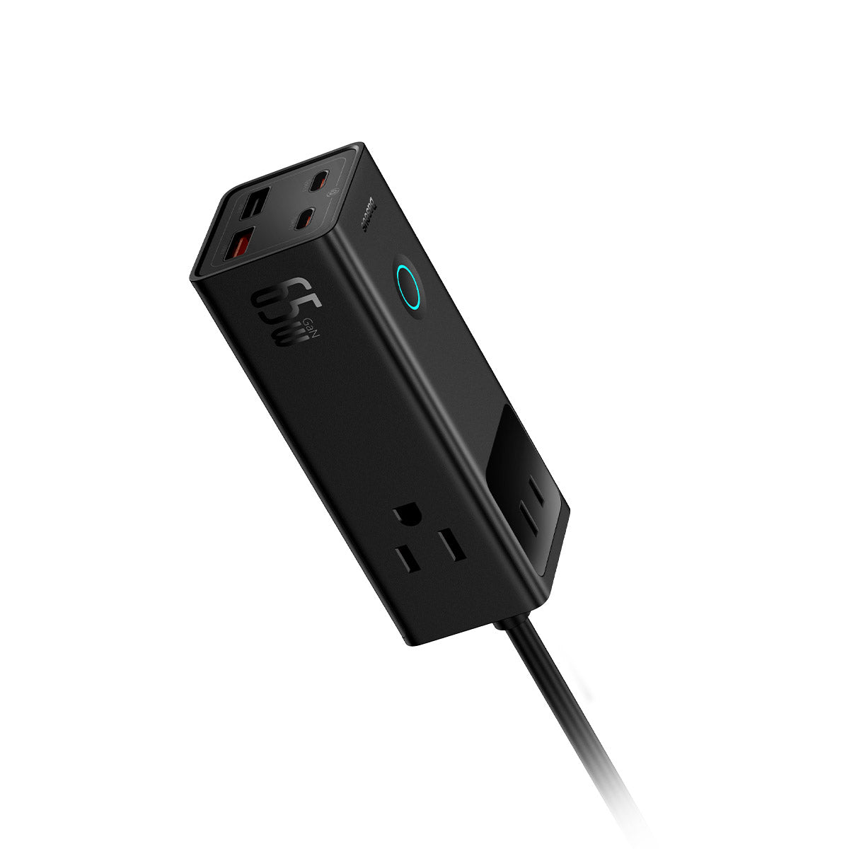 baseus-powercombo-pro-7-ports-steckdosenleiste-mit-65w-3x-ac-2x-usb-c-2x-usb-a-u image 2