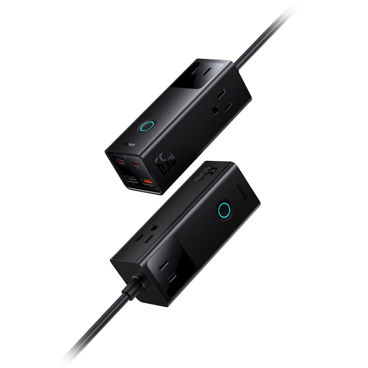 baseus-powercombo-pro-7-ports-steckdosenleiste-mit-65w-3x-ac-2x-usb-c-2x-usb-a-u image 6