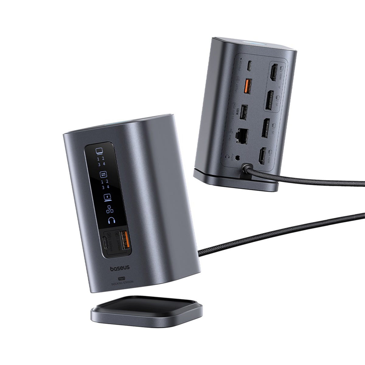 baseus-spacemate-11-in-1-docking-station-triple-display-dual-hdmi-dp-100w-pd-gig image 3