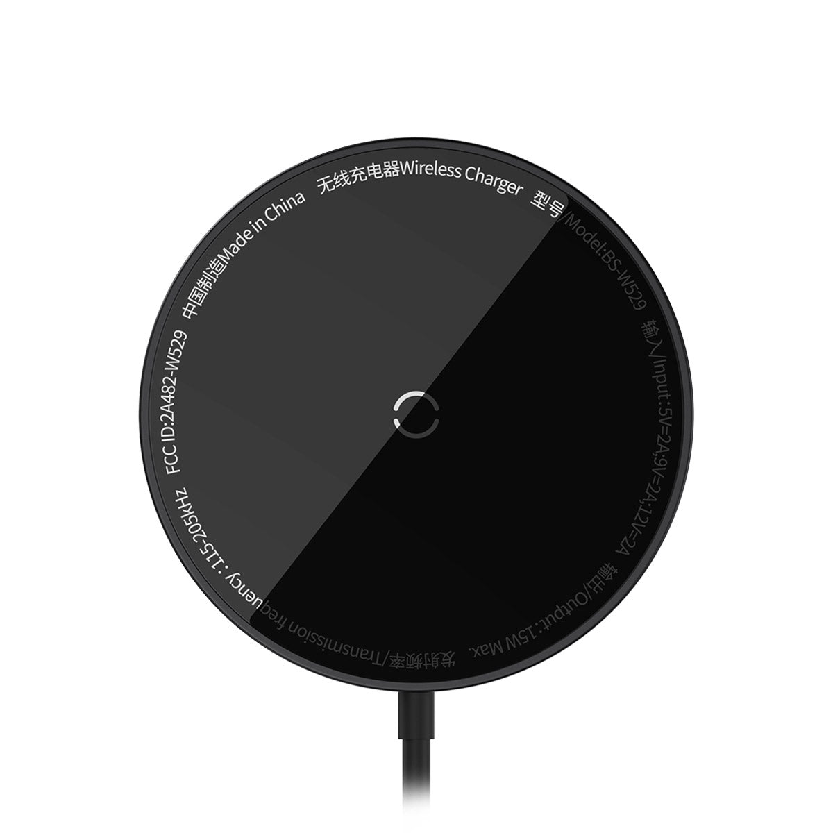 baseus-simple-mini3-magnetic-wireless-charger-15w-magsafe-kompatibel-mit-n52-mag image 4